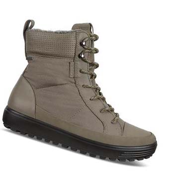 Women's Ecco Soft 7 Tred Boots Grey | Canada 42VRW